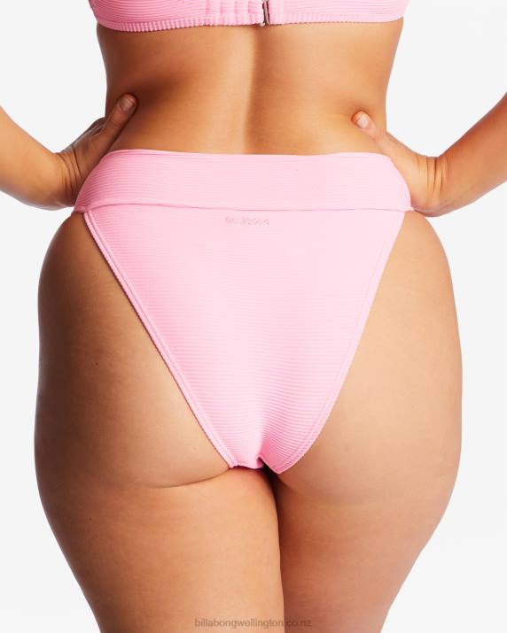 Women Pink Daze Billabong Tanlines Aruba Bikini Bottoms 80P81300