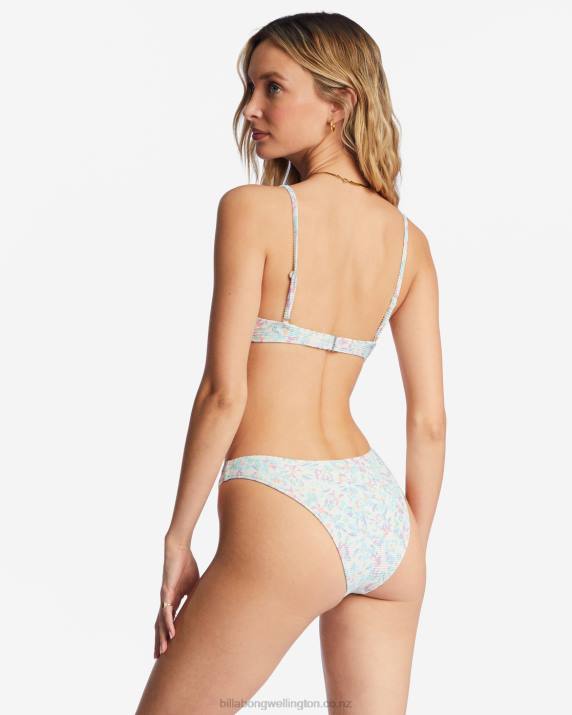 Women Salt Crystal Billabong Sweet Oasis Tanlines Hike Bikini Bottoms 80P81415