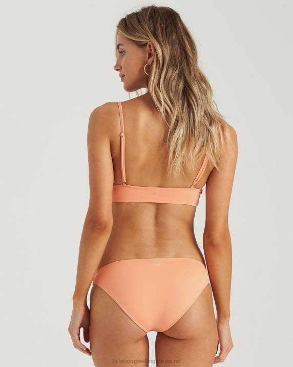 Women Sun Peach Billabong Sol Searcher Lowrider Bikini Bottoms 80P81744