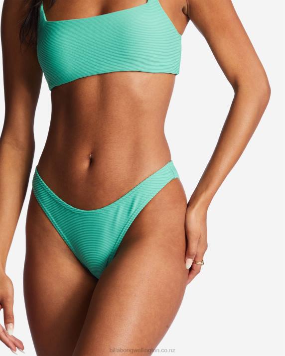 Women Sweet Grass Billabong Tanlines Hike Bikini Bottoms 80P81304