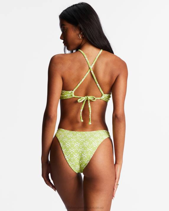 Women Sweet Lime Billabong Thats Cute Hike Bikini Bottoms 80P81430