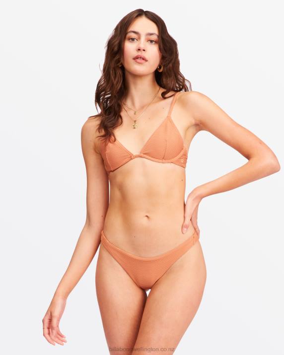Women Toffee Billabong Tanlines Tanga Bikini Bottoms 80P81642