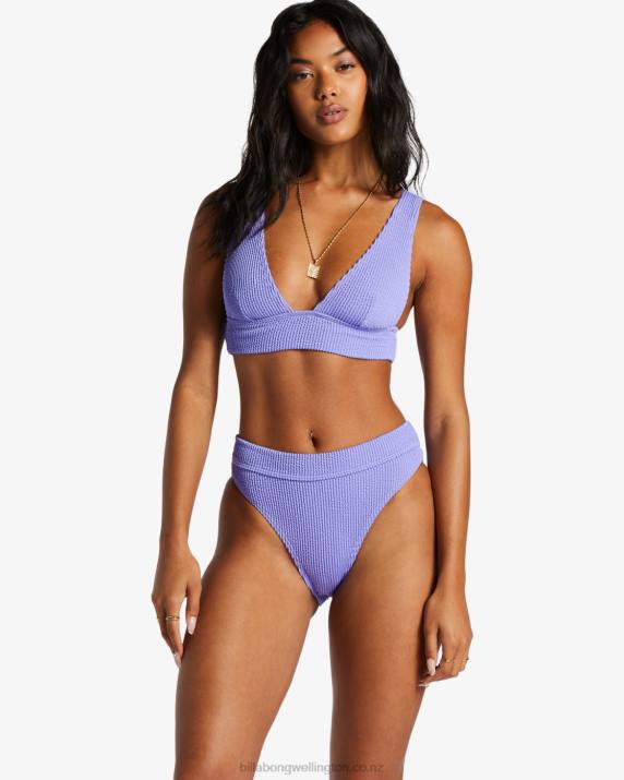 Women Violet Cove Billabong Summer High Maui Rider Bikini Bottoms 80P81369