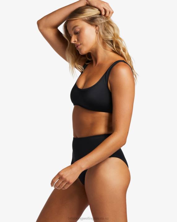 Women Black Billabong A/DIV Tank Bikini Top 80P81279
