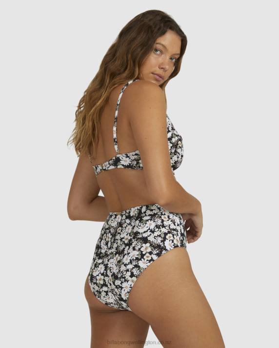 Women Black Billabong Bliss Fall Nova DD Bra Bikini Top 80P81599