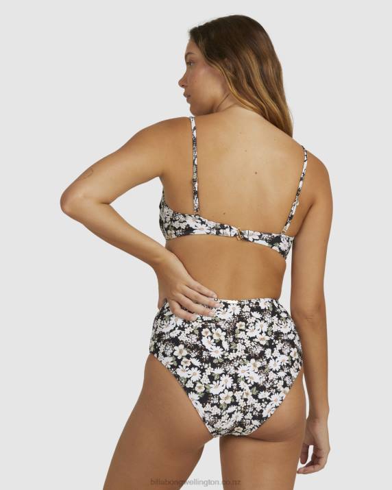 Women Black Billabong Bliss Fall Nova DD Bra Bikini Top 80P81599