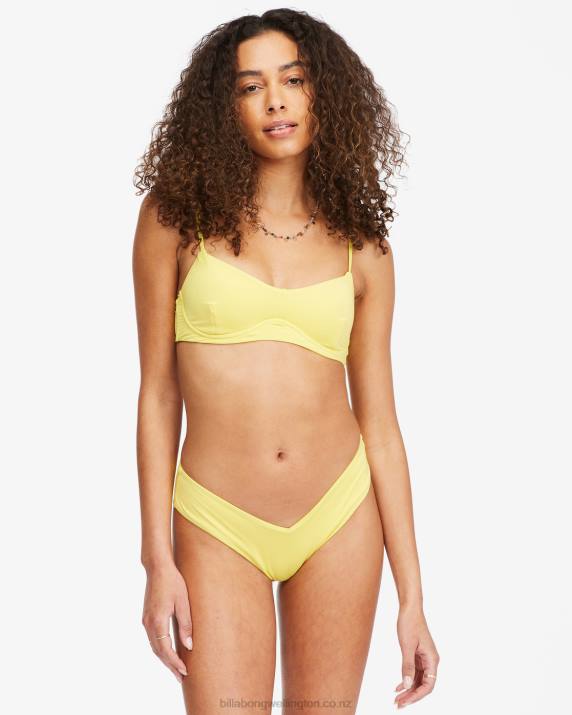 Women Citron Billabong Sol Searcher Kenzley Underwire Bikini Top 80P81672