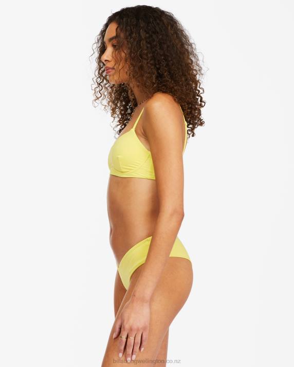 Women Citron Billabong Sol Searcher Kenzley Underwire Bikini Top 80P81672
