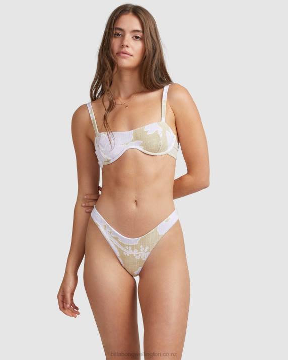 Women Hemp Billabong Haveli Bay Olivia Underwire Bikini Top 80P81601