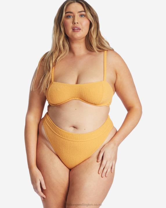 Women Marigold Billabong So Dazed Olivia Underwire Bikini Top 80P81664