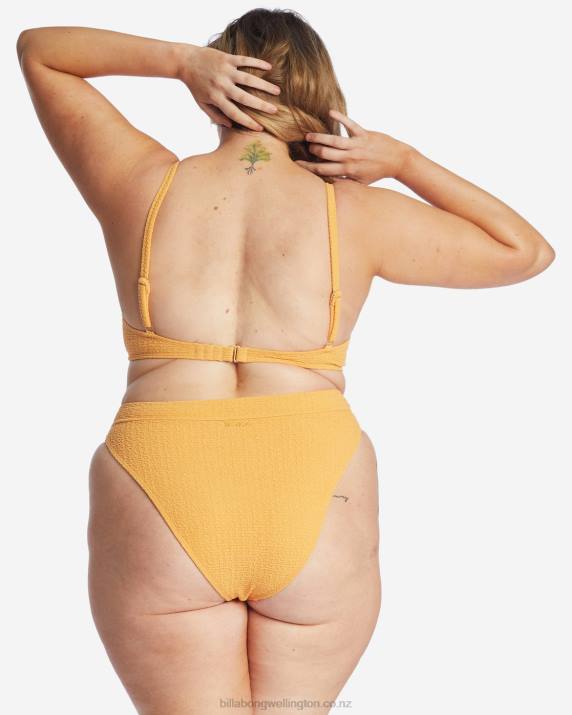 Women Marigold Billabong So Dazed Olivia Underwire Bikini Top 80P81664