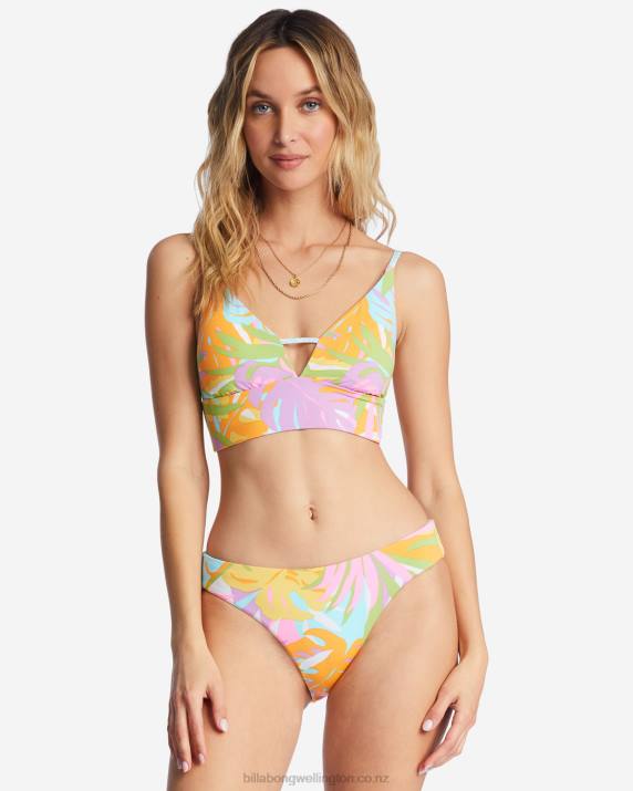 Women Multi Billabong Dreamland Reversible Cami Bikini Top 80P81424