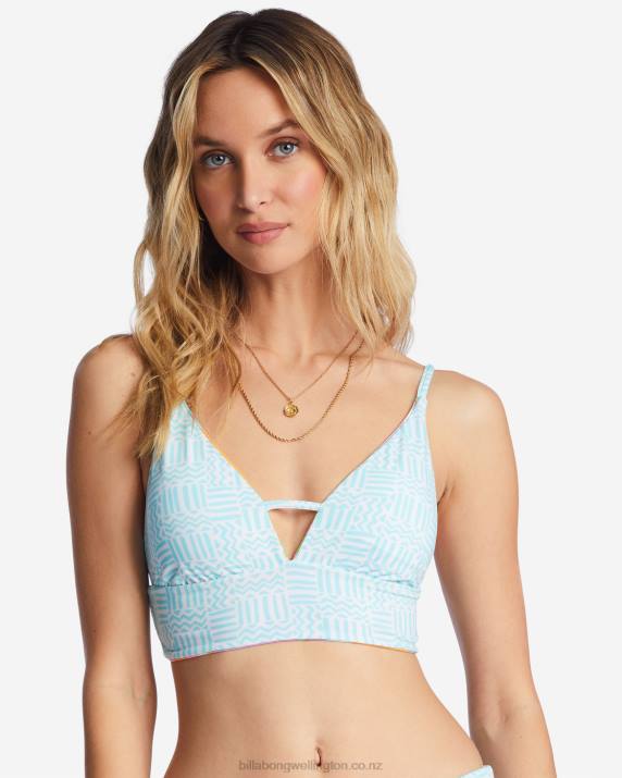 Women Multi Billabong Dreamland Reversible Cami Bikini Top 80P81424