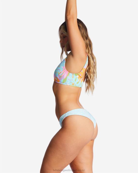 Women Multi Billabong Dreamland Reversible Tank Bikini Top 80P81287
