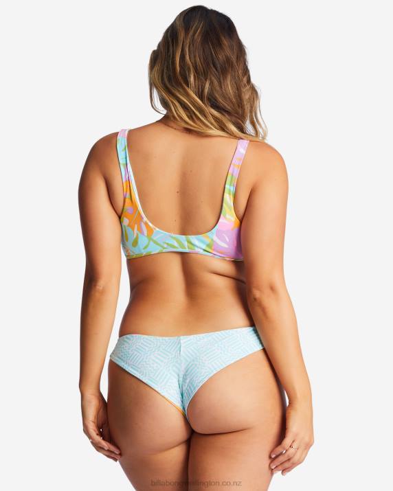 Women Multi Billabong Dreamland Reversible Tank Bikini Top 80P81287