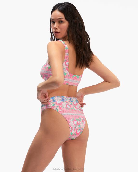 Women Multi Billabong Secret Paradise Tank Bikini Top 80P81681