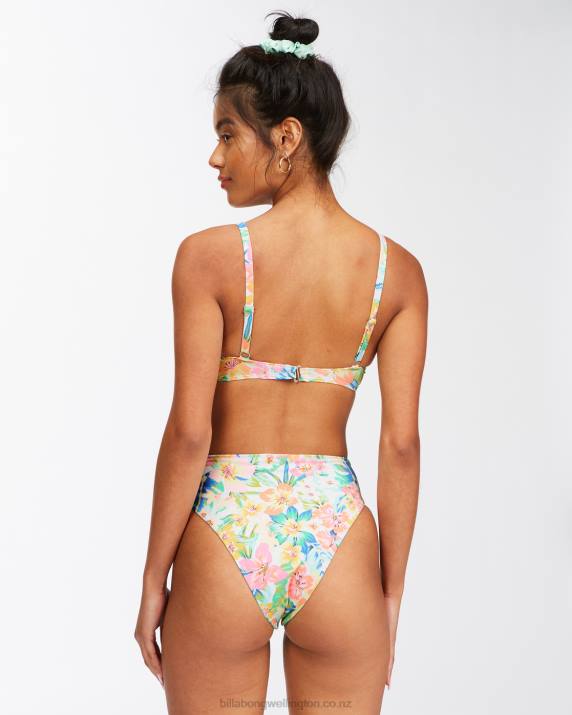 Women Multi Billabong Sweet Tropics Underwire Bikini Top 80P81588