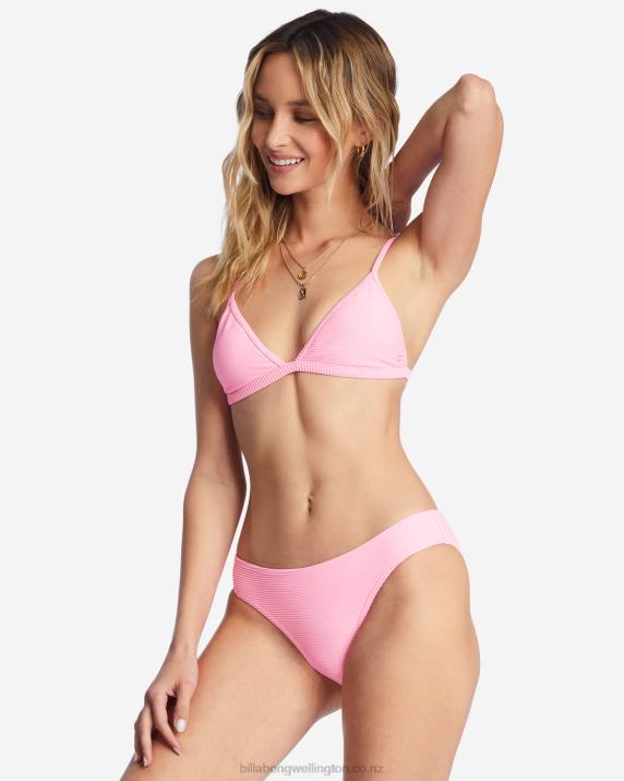 Women Pink Daze Billabong Tanlines Ceci Triangle Bikini Top 80P81490