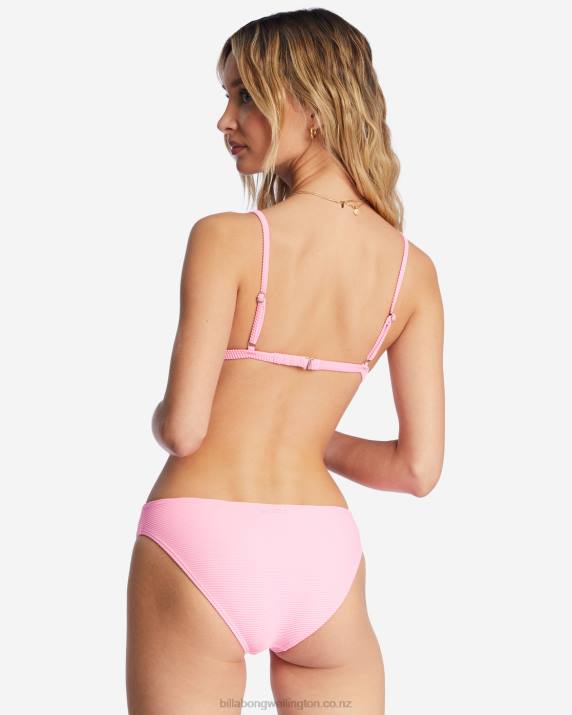 Women Pink Daze Billabong Tanlines Ceci Triangle Bikini Top 80P81490