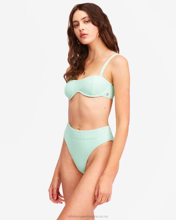 Women Spearmint Billabong So Dazed Olivia Underwire Bikini Top 80P81634