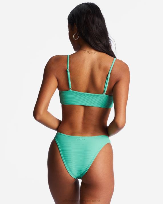 Women Sweet Grass Billabong Tanlines Zoe Crop Bikini Top 80P81305