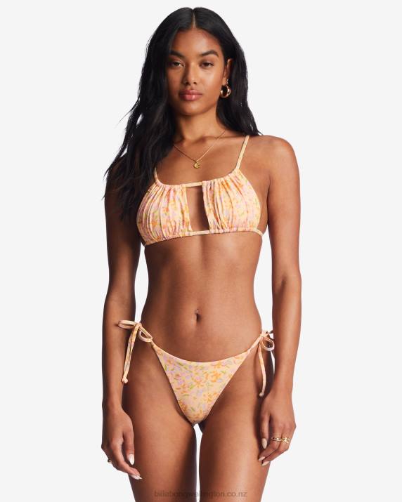 Women Washed Nectar Billabong Sweet Oasis Alina Bralette Bikini Top 80P81416
