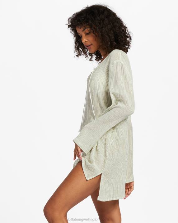 Women Avocado Billabong Blue Skies Swim Cover-Up 80P81342