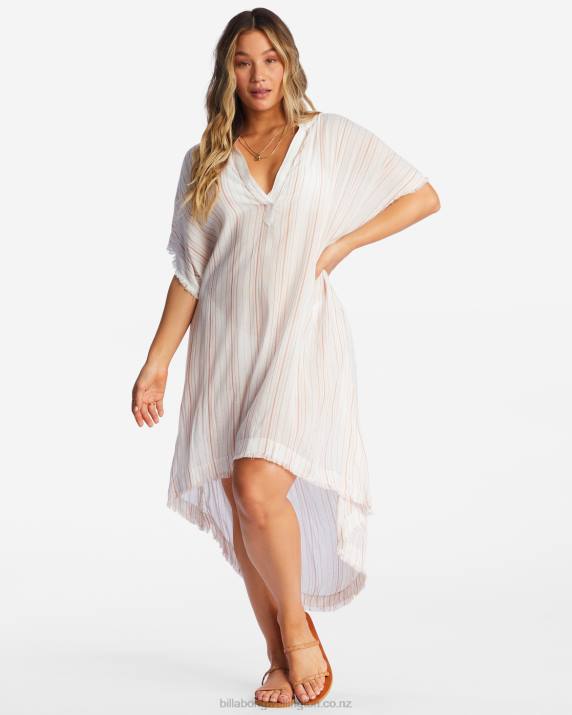 Women Brick Billabong Found Love Midi Beach Cover-Up 80P81706
