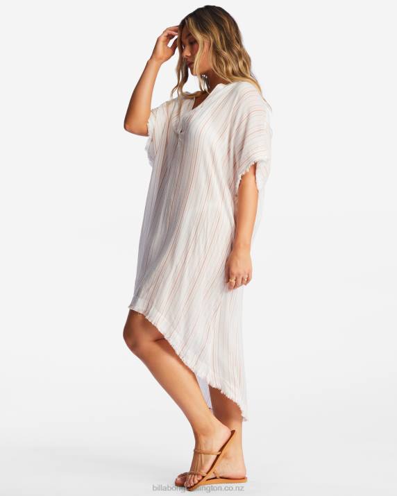 Women Brick Billabong Found Love Midi Beach Cover-Up 80P81706