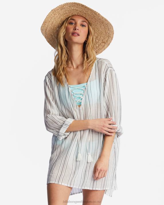 Women Multi Billabong Blue Skies Swim Cover Up 80P81709