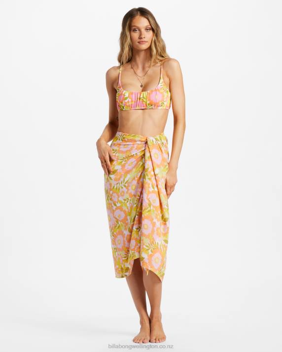 Women Multi Billabong So Right Sarong Wrap 80P81345