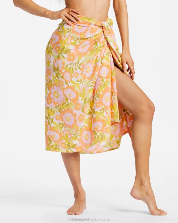 Women Multi Billabong So Right Sarong Wrap 80P81345