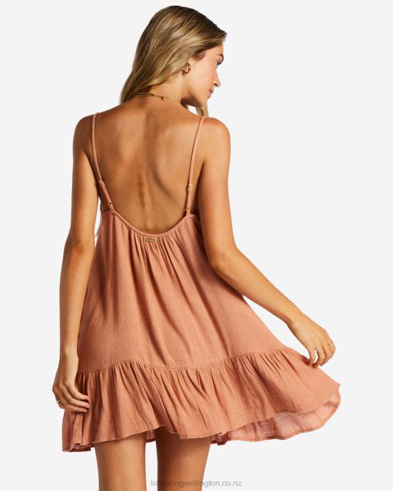 Women Rose Dawn Billabong Beach Vibes Beach Cover-Up 80P81361