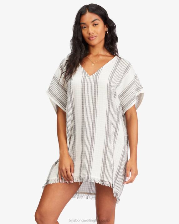 Women Salt Crystal Billabong Walk Away Beach Cover-Up 80P81719