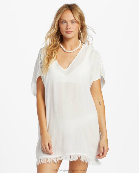 Women Salt Crystal Billabong Walk Away Tunic Top 80P81329