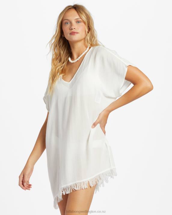 Women Salt Crystal Billabong Walk Away Tunic Top 80P81329